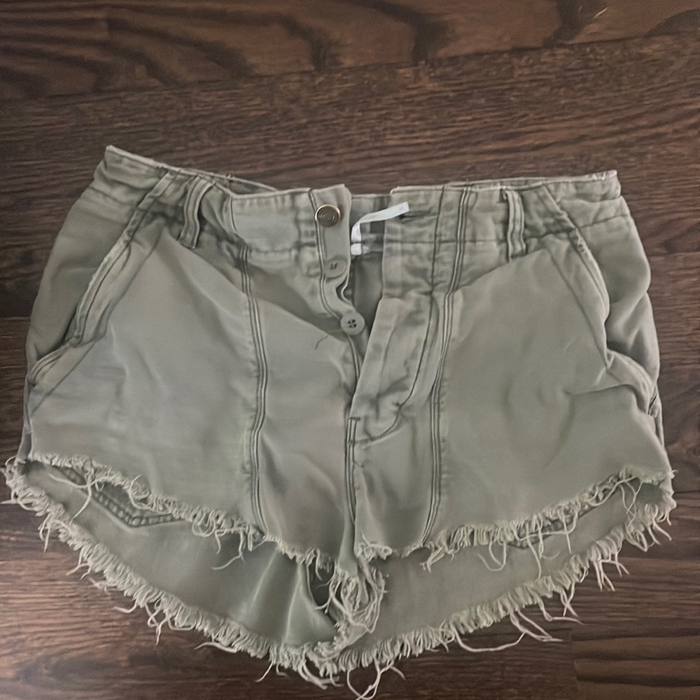 Free people high waisted shorts